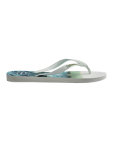 Top Surfer I Flip Flops in White