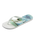 Top Surfer I Flip Flops in White