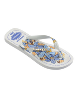 Top Tropicalia Vibes II Flip Flops in White