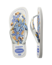 Top Tropicalia Vibes II Flip Flops in White