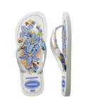 Top Tropicalia Vibes II Flip Flops in White
