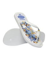 Top Tropicalia Vibes II Flip Flops in White