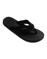 Surfer Coast Flip Flops in New Graphite & Black