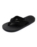 Surfer Coast Flip Flops in New Graphite & Black