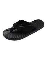 Surfer Coast Flip Flops in New Graphite & Black