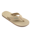 Surfer Coast Flip Flops in Rose Gold & Sand