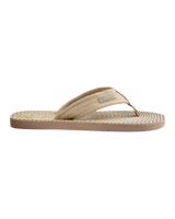 Surfer Coast Flip Flops in Rose Gold & Sand