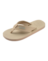 Surfer Coast Flip Flops in Rose Gold & Sand