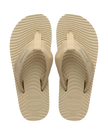Surfer Coast Flip Flops in Rose Gold & Sand