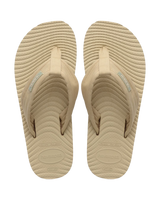 Surfer Coast Flip Flops in Rose Gold & Sand