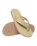 Surfer Coast Flip Flops in Rose Gold & Sand