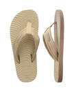 Surfer Coast Flip Flops in Rose Gold & Sand