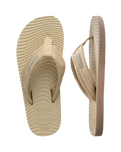 Surfer Coast Flip Flops in Rose Gold & Sand