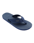 Surfer Coast Flip Flops in Navy Blue & Indigo Blue