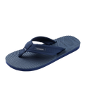 Surfer Coast Flip Flops in Navy Blue & Indigo Blue