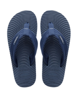 Surfer Coast Flip Flops in Navy Blue & Indigo Blue