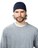 The Barts Mens Sumter Beanie in Navy