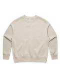 The AS Colour Womens Relax Crew Sweatshirt in Bone