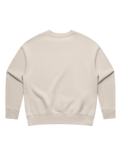 The AS Colour Womens Relax Crew Sweatshirt in Bone