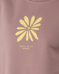 Daisy Sweatshirt in Hazy Pink