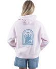 The Born by the Sea Womens Divine Hoodie in Orchid