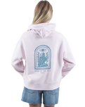The Born by the Sea Womens Divine Hoodie in Orchid