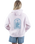The Born by the Sea Womens Divine Hoodie in Orchid