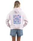 The Born by the Sea Womens Drifter Hoodie in Orchid