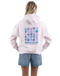 The Born by the Sea Womens Drifter Hoodie in Orchid