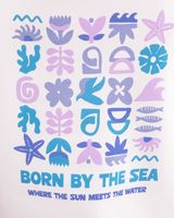 The Born by the Sea Womens Drifter Hoodie in Orchid