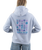 The Born by the Sea Womens Drifter Hoodie in Powder Blue