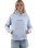 The Born by the Sea Womens Drifter Hoodie in Powder Blue