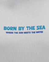 The Born by the Sea Womens Drifter Hoodie in Powder Blue