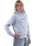 The Born by the Sea Womens Drifter Hoodie in Powder Blue