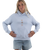 The Born by the Sea Womens Sunrise Hoodie in Powder Blue