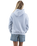The Born by the Sea Womens Sunrise Hoodie in Powder Blue