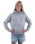The Born by the Sea Womens Sunrise Hoodie in Storm Grey