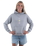 The Born by the Sea Womens Sunrise Hoodie in Storm Grey