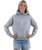 The Born by the Sea Womens Sunrise Hoodie in Storm Grey