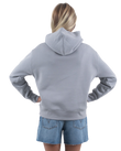 The Born by the Sea Womens Sunrise Hoodie in Storm Grey