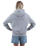 The Born by the Sea Womens Sunrise Hoodie in Storm Grey