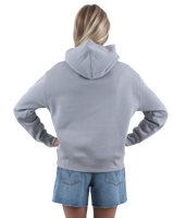 The Born by the Sea Womens Sunrise Hoodie in Storm Grey