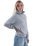 The Born by the Sea Womens Sunrise Hoodie in Storm Grey