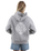 The Born by the Sea Womens Sun Is Hoodie in Storm Grey