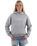 The Born by the Sea Womens Sun Is Hoodie in Storm Grey