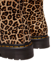 1460 Smooth Mini Leopard Spot Hair On Pascal Boots in Light Tan & Black