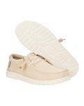 Wally Stretch Sox Shoes in Irish Cream & Egret