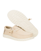 Wally Stretch Sox Shoes in Irish Cream & Egret