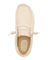 Wally Stretch Sox Shoes in Irish Cream & Egret