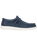 The Hey Dude Shoes Mens Wally Stretch Sox Shoes in Navy
